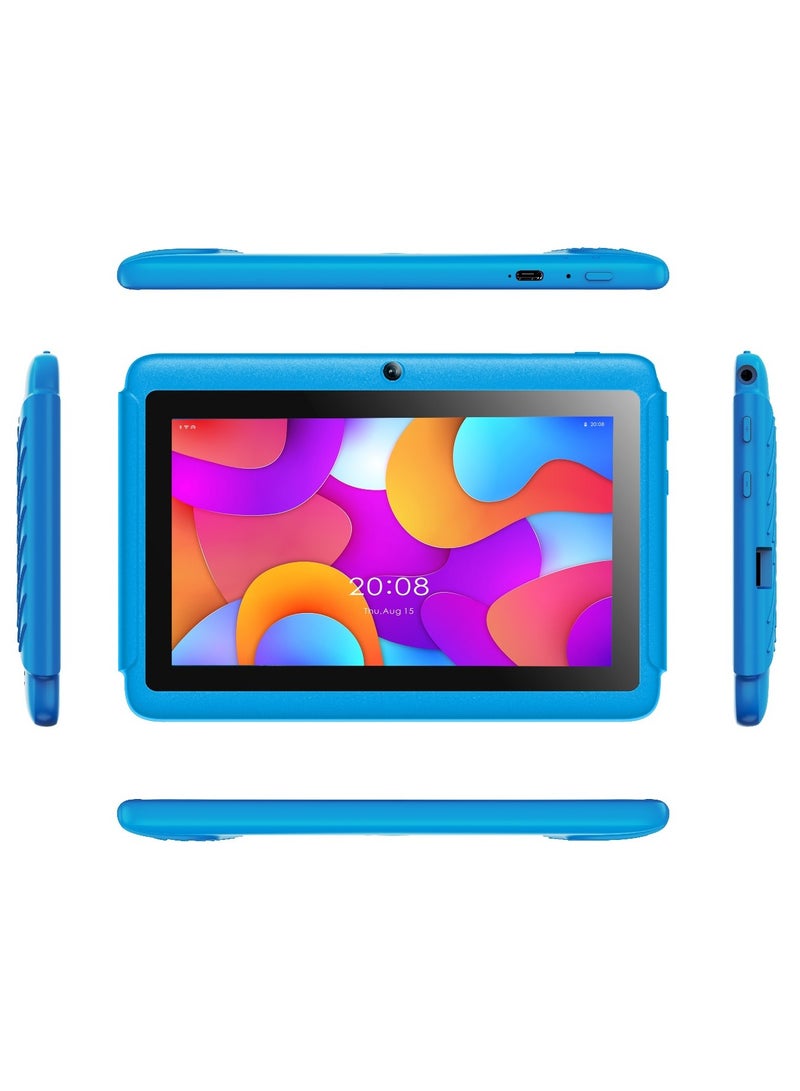 ATEAM  Smart K7 TABLET Kids Tablet BLUE 7 INCH KIDS TABLET LCD SCREEN, 2GB, 32 GB, 3000mAH, WIFI 802 - Image 2