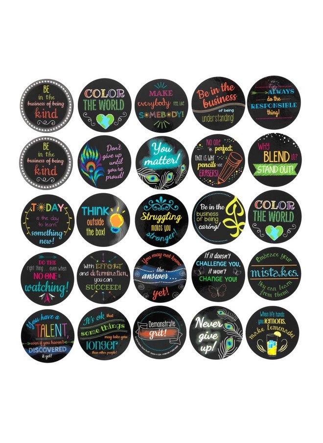 Really Good Stuff Positive Affirmation Chips - 100 Pack With 50 Motivational, Encouragement, Inspirational And Kindness Sayings  - Image 3