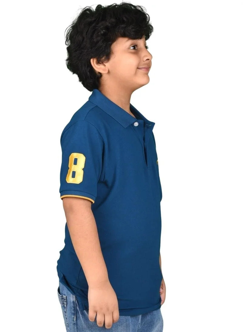 GIORDANO Junior Napoleon Polo - Sailor Blue