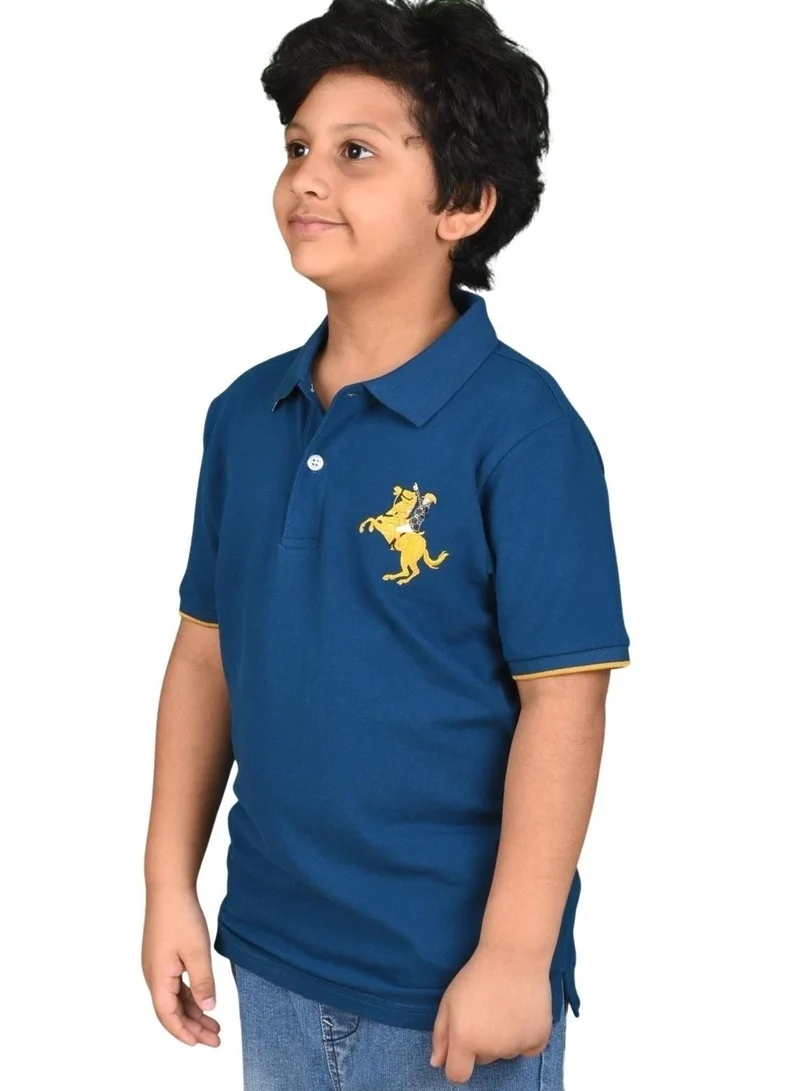 GIORDANO Junior Napoleon Polo - Sailor Blue
