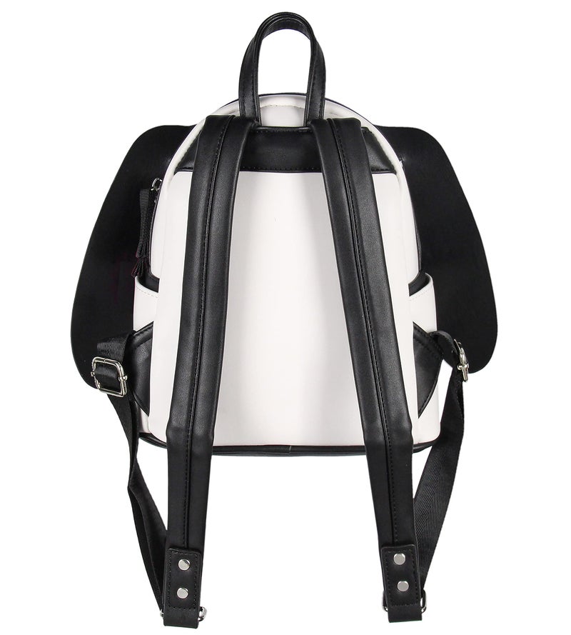 INTIMO Peanuts Classic Comic Character Face Snoopy Zippered Mini Small Backpack Bag - Image 4