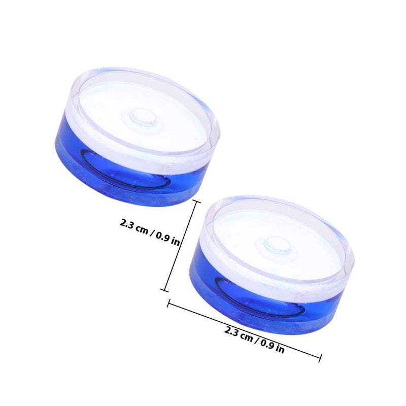 10Pcs 25X10Mm Blue Circular Bubble Level Spirit Tool For Surface Calibration - Image 3