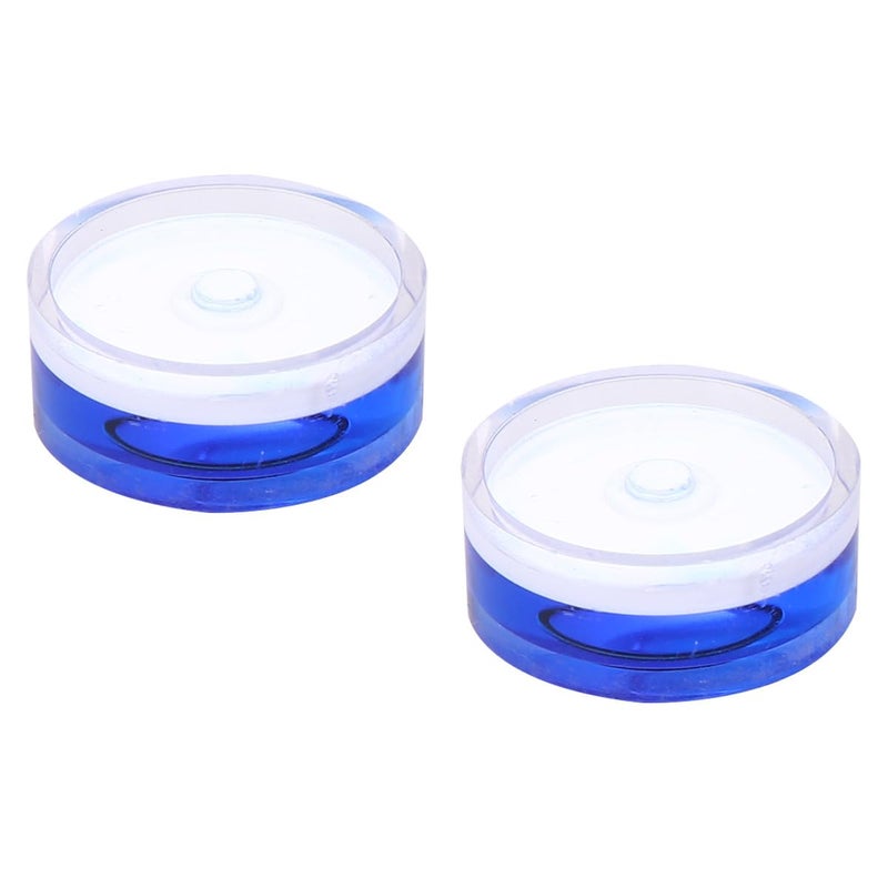 10Pcs 25X10Mm Blue Circular Bubble Level Spirit Tool For Surface Calibration - Image 2