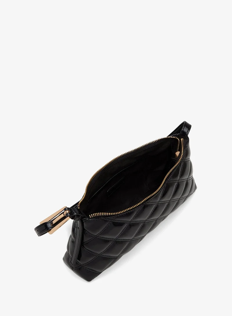 CALL IT SPRING  KAMILAA Quilted Zippered Shoulder Bag for Women | Best Price UAE