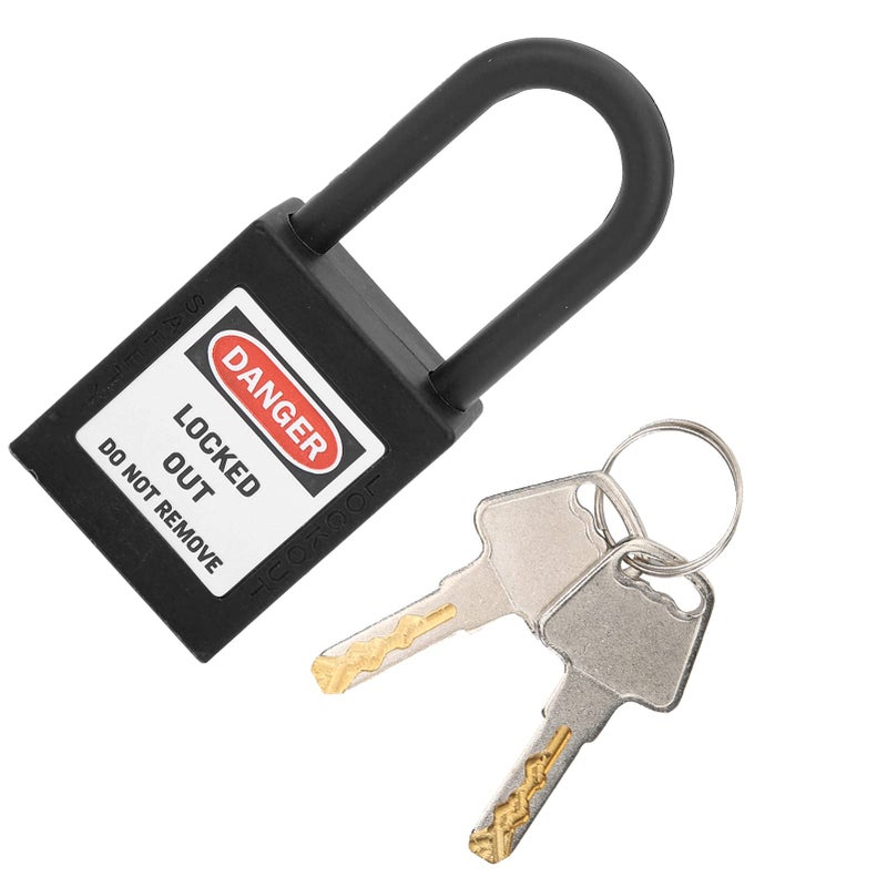 Black Nylon Safety Handlot Locking Lock for Factories and Construction Places - Image 3