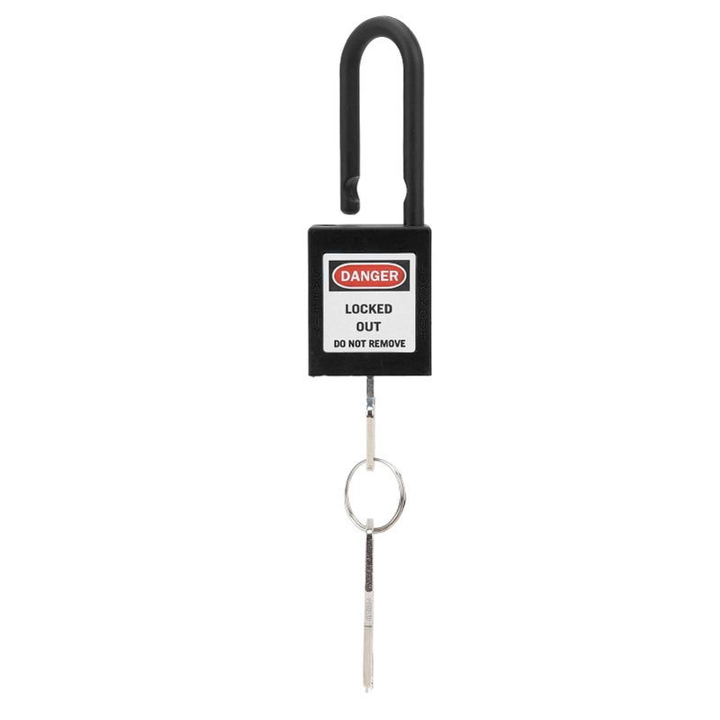 Black Nylon Safety Handlot Locking Lock for Factories and Construction Places - Image 2