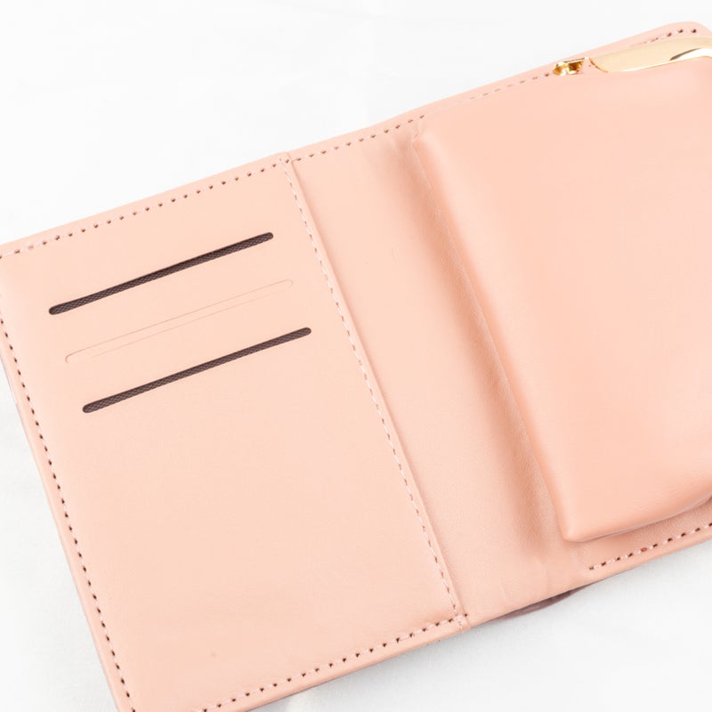 Leather Flip Wallet & Card Holder with Multiple Pockets - Blue - Image 2