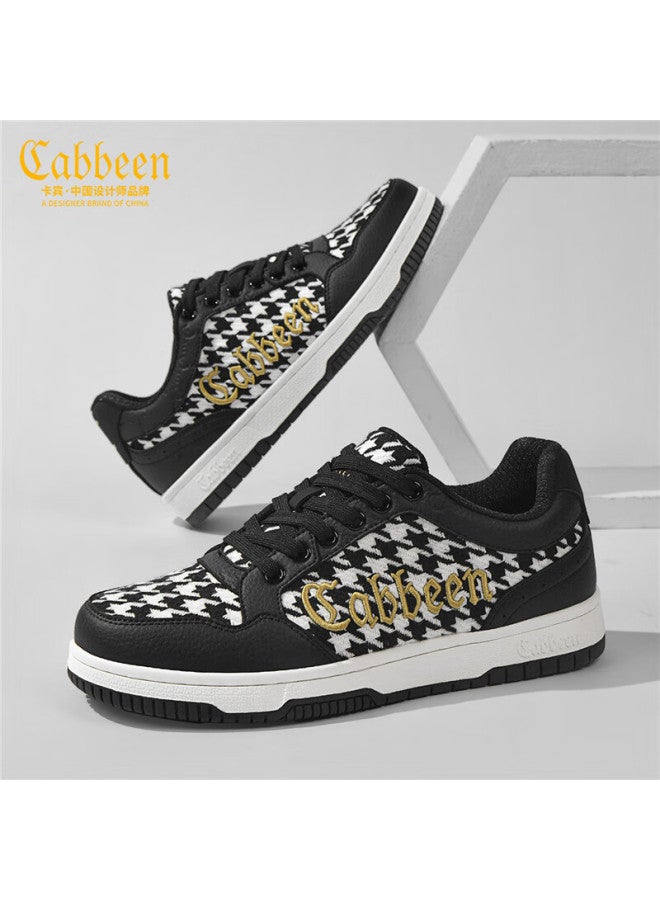Cabbeen Men's Shoes Casual Fashion Sports Trendy High-end Niche Lightweight Luxury Sneakers