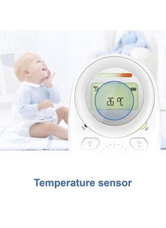 vtech جهاز مراقبة الطفل الصوتي الرقمي مع إضاءة ليلية وجهاز عرض  - Image 5