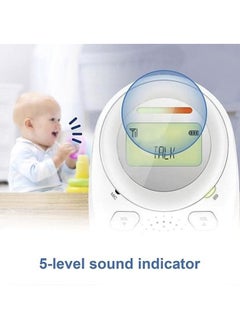 vtech جهاز مراقبة الطفل الصوتي الرقمي مع إضاءة ليلية وجهاز عرض  - Image 4
