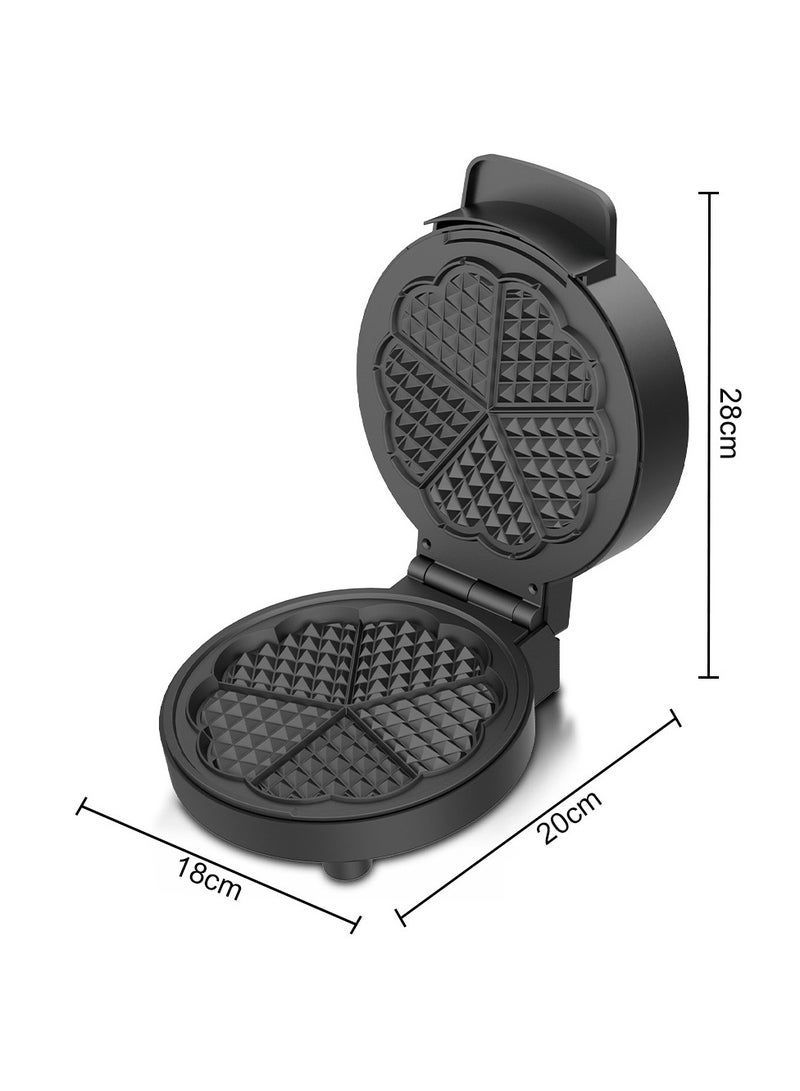 آر إيه أف ماكينة صنع الوافل للتدفئة المنزلية على الوجهين، ماكينة الإفطار متعددة الوظائف، ماكينة الخبز - Image 3