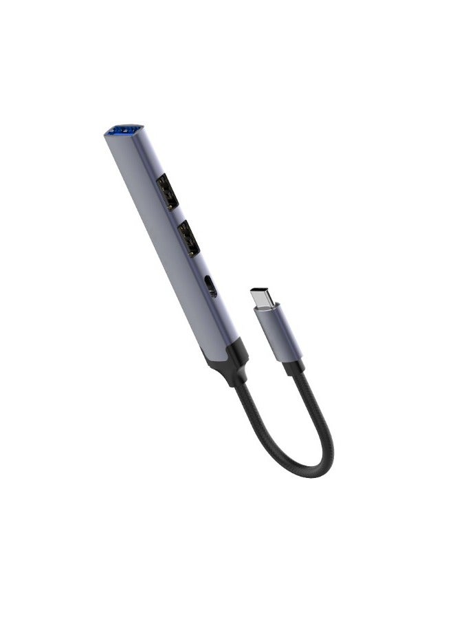 ريبنيو محطة محور USB-C 4 في 1، محول صغير، محطة إرساء للكمبيوتر المحمول - Image 2