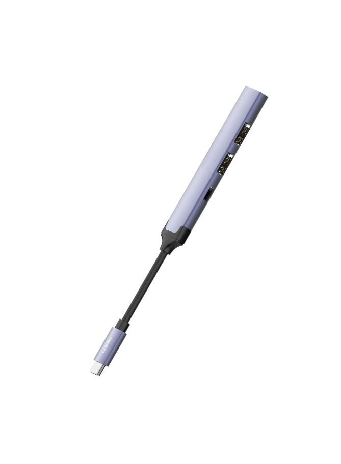 ريبنيو محطة محور USB-C 4 في 1، محول صغير، محطة إرساء للكمبيوتر المحمول - Image 3