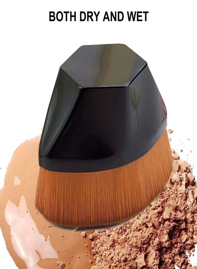Getmecraft Foundation Brush Perfect Makeup Brush for Face Blush Liquid Powder Foundation Brush for Blending Liquid, Cream or Flawless Powder Cosmetics - Image 3