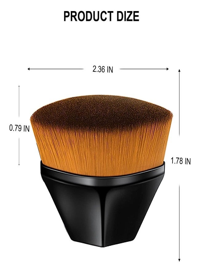 Getmecraft Foundation Brush Perfect Makeup Brush for Face Blush Liquid Powder Foundation Brush for Blending Liquid, Cream or Flawless Powder Cosmetics - Image 2
