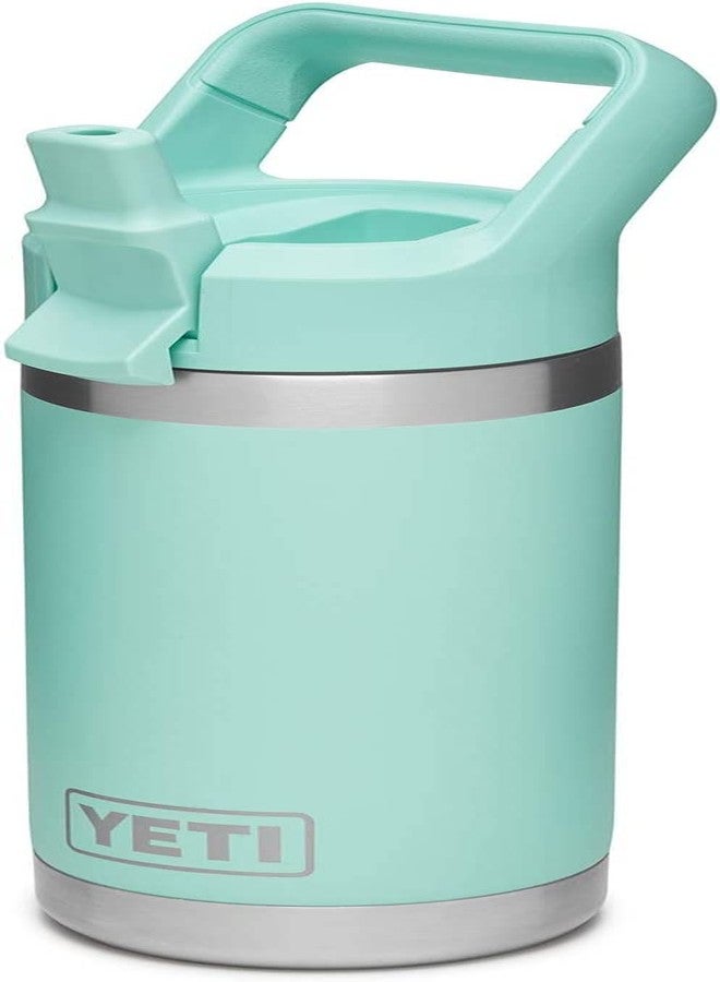 YETI Rambler Jr. 12 oz Kids Bottle, with Straw Cap, Seafoam - Image 2