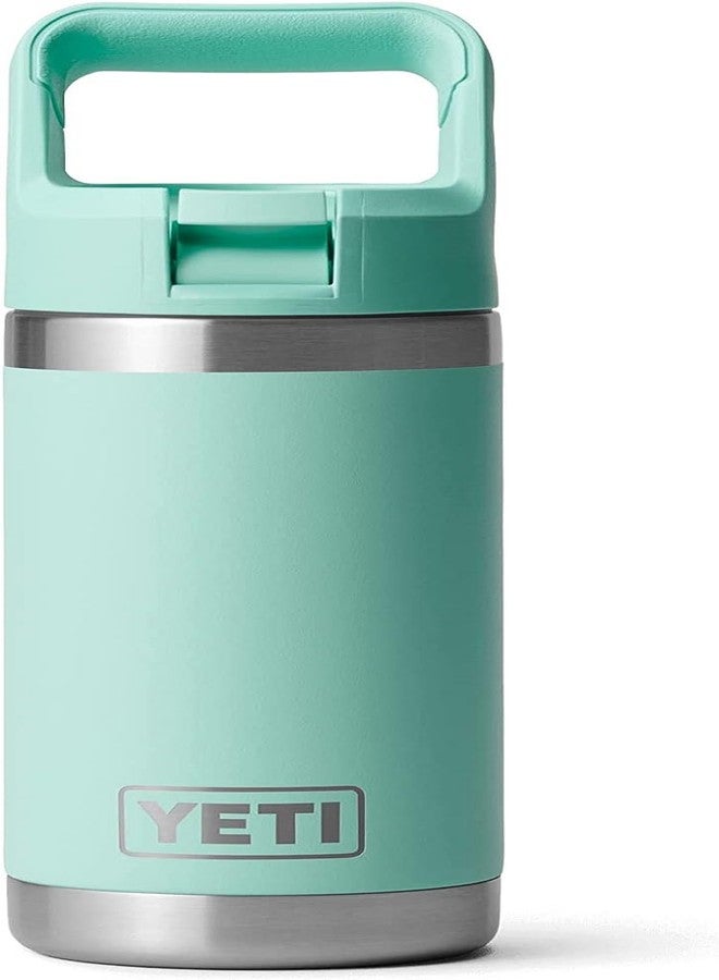 YETI Rambler Jr. 12 oz Kids Bottle, with Straw Cap, Seafoam - Image 3