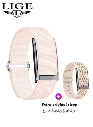 Women's Smart Bracelet for Sports,Fitness & Activity All Day Monitoring, Waterproof Lightweight Sports Tracker,GPS Running Trajectory,Multi-data Analysis Smart Band,Two Pink Replaceable Straps - pzsku/ZA86068D4516E47C62247Z/45/1749025594/54ad48a5-9925-4d82-96dc-2aa409338c65