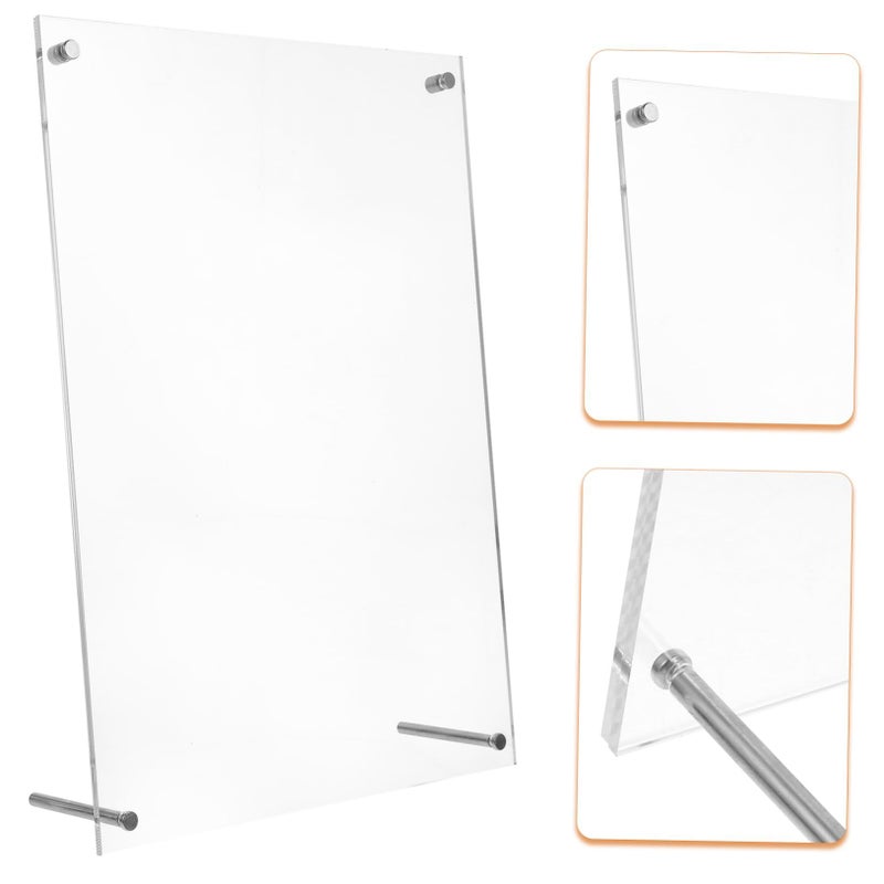 Acrylic Certificate Frame High Transparency Display Stand for Office License School Wedding - Image 4