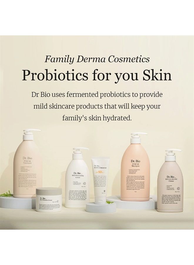 Dr.Bio Dr. Bio Eco All-in-One Cleanser | 500g Hydrating Gentle Face Cleanser & Body Wash Moisturizing for Dry to Oily Skin | Fragrance-Free Pore Cleaner | Natural Face & Body Wash Korean Skin Care Products - Image 2