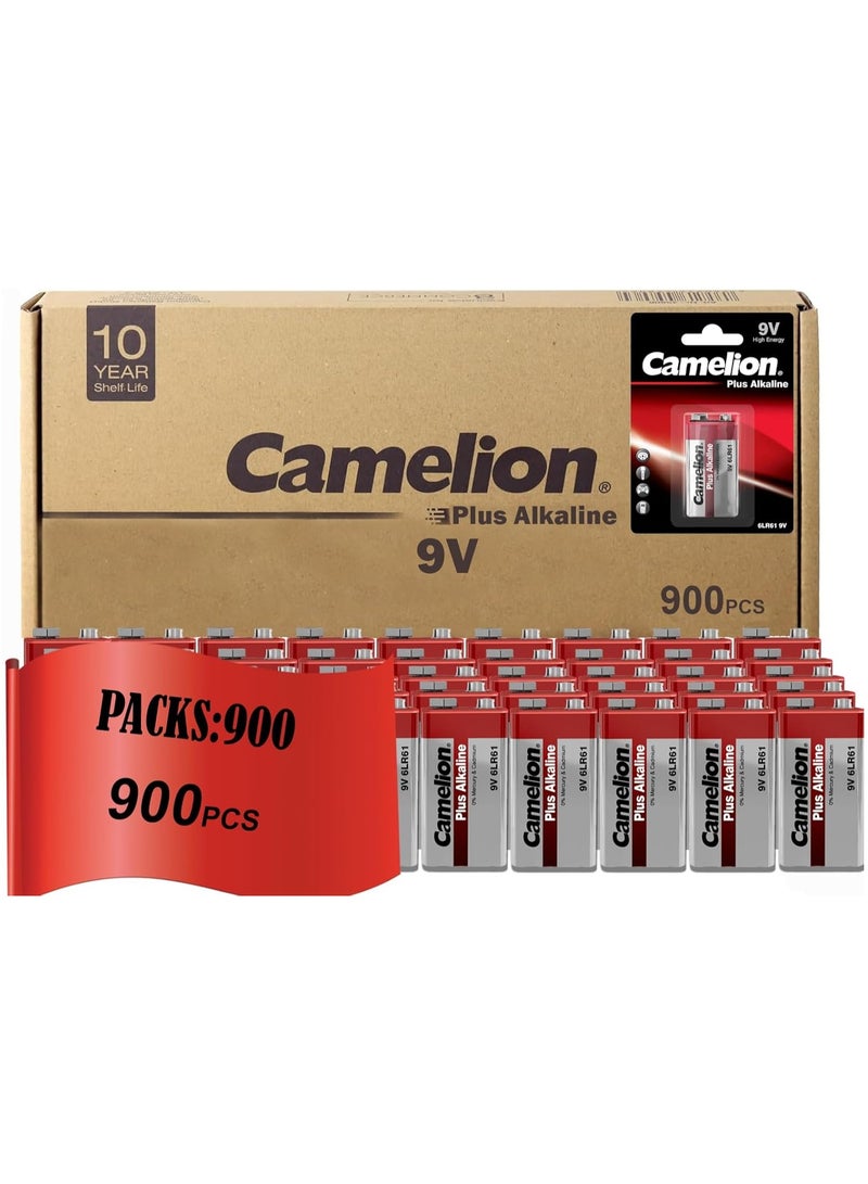 Camelion Camelion 6LF22 9V Plus Alkaline Battery 900 Packs - Image 1
