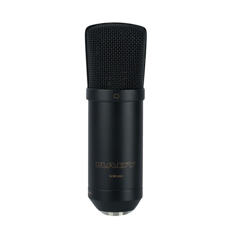 Nady SCM-800 Large Diaphragm Condenser Microphone â€“ Studio quality, great for vocals, acoustic instruments, recording, podcasting, and more! - Image 1