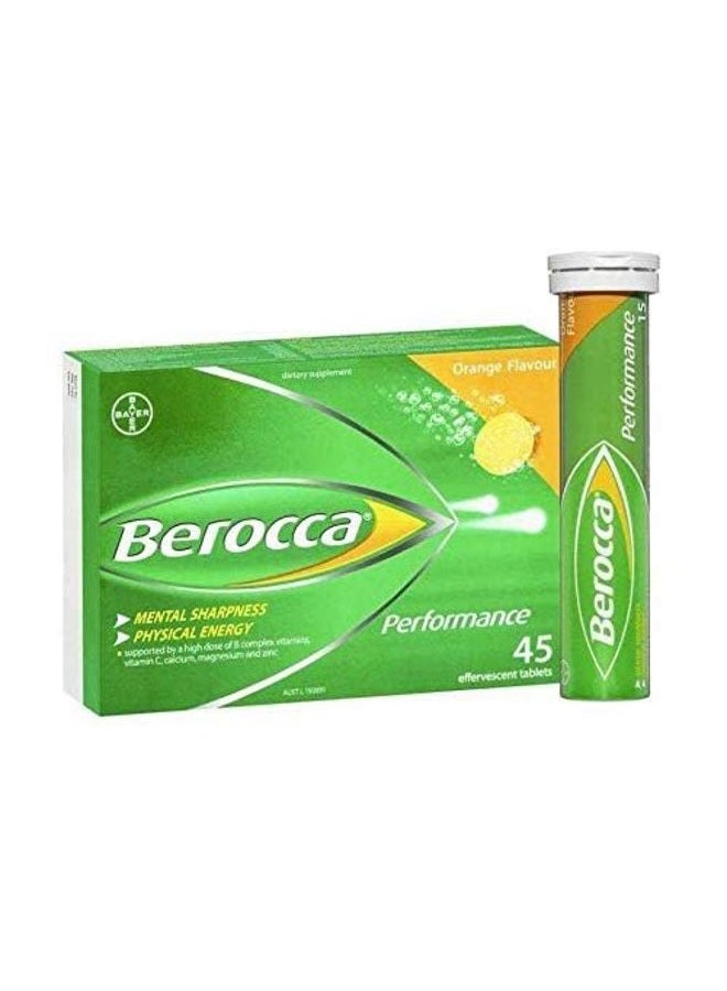Berocca Orange Effervescent Tablets 45-Count - Image 2
