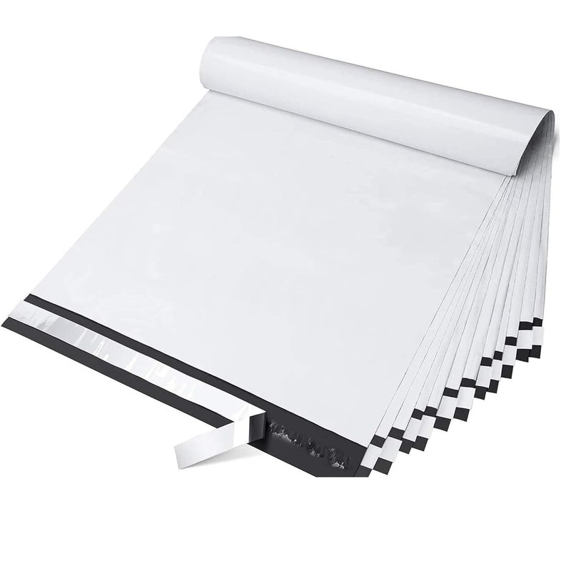 PackSmith Temper Proof Courier Bags 12x16 Inches (Pack of 100) | POD Jacket Plastic Poly Envelopes for Shipping, Packing & E-commerce | Self-Sealing,Waterproof LDPE Packaging Pouches - Image 1