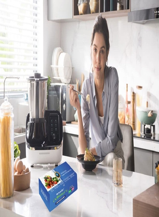 موبديسك أكياس MOBDESK بسحاب، أكياس قابلة لإعادة الاستخدام بسحاب محكم الإغلاق للسفر والتجميد والتعبئة والتغليف (عبوة من 15 قطعة) - Ur-565 - Image 5