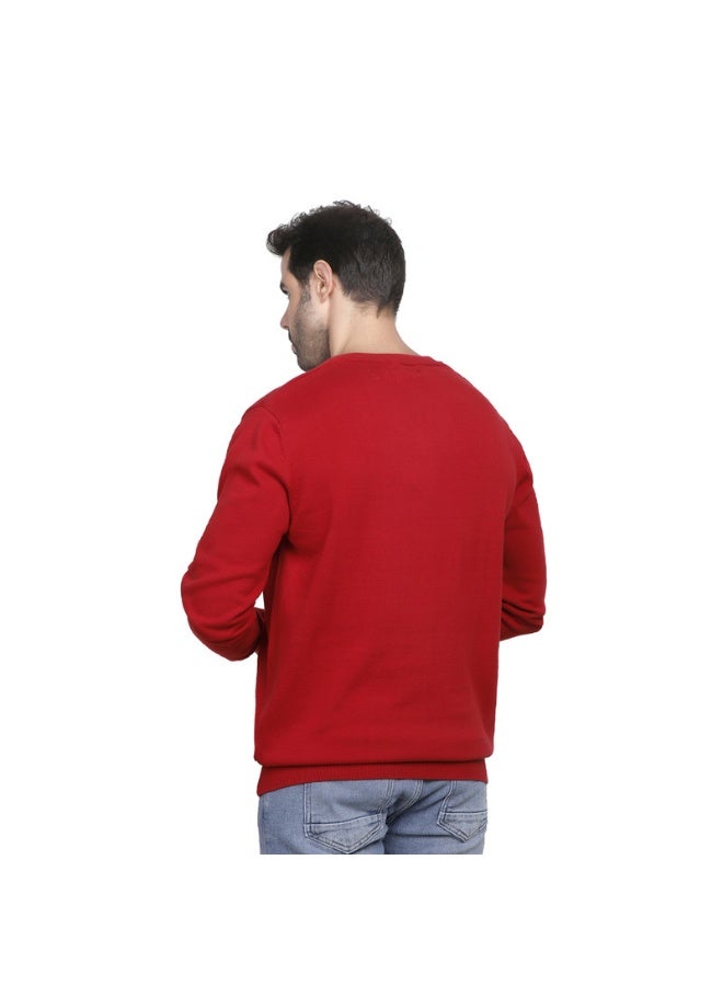 كوب كنزة رجالية كاجوال بأكمام طويلة - Image 3