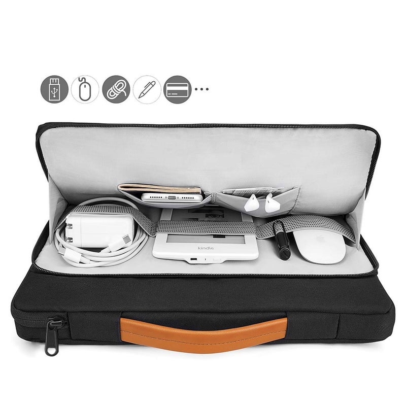 Moca حقيبة لابتوب واقية 360 متوافقة لحمل 15.4/16 بوصة لماك بوك برو 16 بوصة A2141 2019-2020، XPS 15، وسطح كتاب 2/3 - Image 3