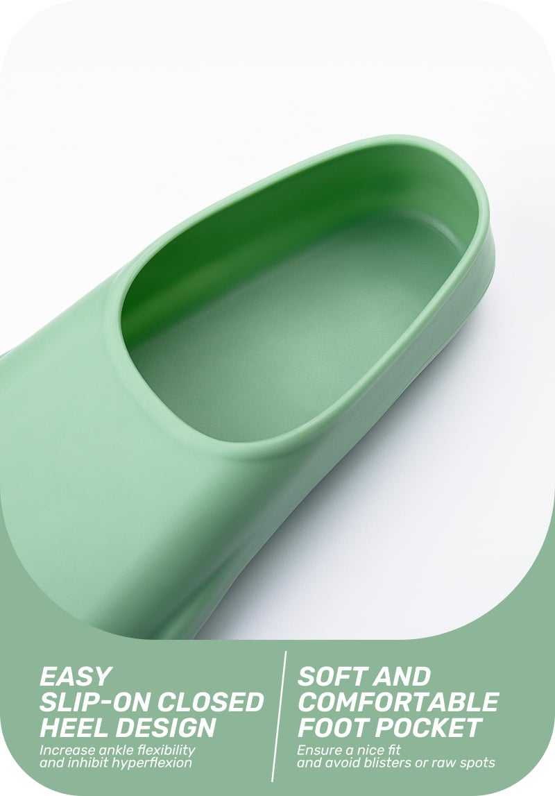 CAPAS Swim Training Fins Comfortable Silicone Lap Swimming Short Blade Floating Flippers with Mesh Bag for Adult Men Women Build Leg Strength - Image 3