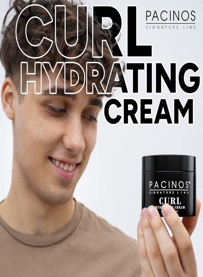 Pacinos Curl Hydrating Cream - Curl Defining and Frizz Control Styling Cream - Salon Quality for Moisture Control - 10 Oz - Image 3
