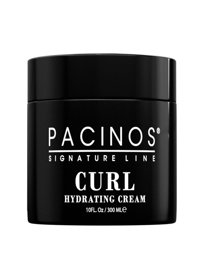 Pacinos Curl Hydrating Cream - Curl Defining and Frizz Control Styling Cream - Salon Quality for Moisture Control - 10 Oz - Image 1