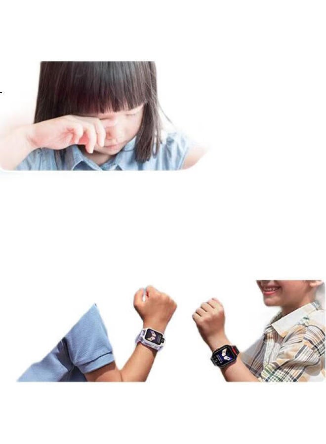 LANGLING [2-Pack - Anti-Blue Light] Tempered Glass Screen Protector For Huawei Children'S Watch 5X Pro, Professional Eye Protection Full Screen Coverage Anti-Blue Light Automatic Adsorption, Fingerpri - Image 3