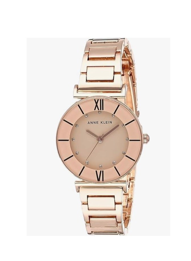 ANNE KLEIN ساعة آن كلاين النسائية AK/3782BHRG - Image 1