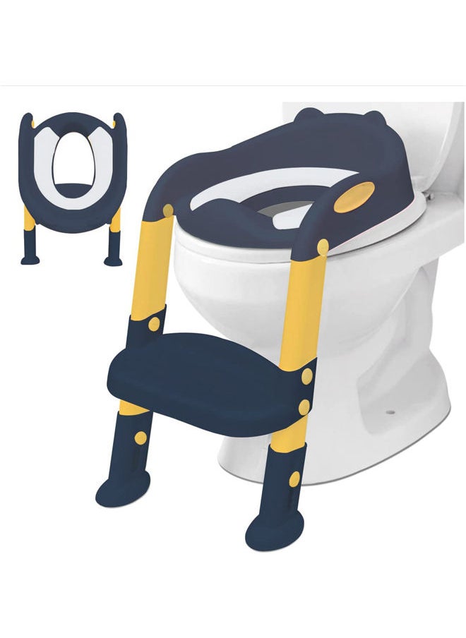 Arabest - Potty Training Seat, Children's Bathroom Toilet, Folding Children's Toilet with Seats with Comfortable Handles, Potty Cair for Boys and Girls - Image 1