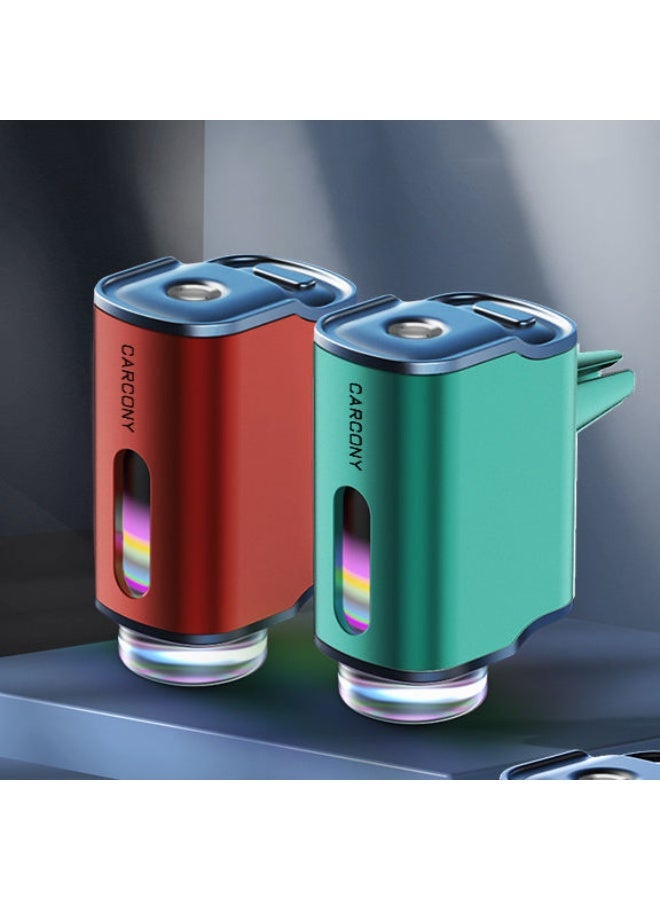 Smarties AE Smart Car Aroma Diffuser, Rechargeable Electric Car Air Freshener with Ambient RGB Lighting, Aluminum Alloy USB Car Perfume Diffuser with Auto On/Off Sensor, Vent Clip - Image 5