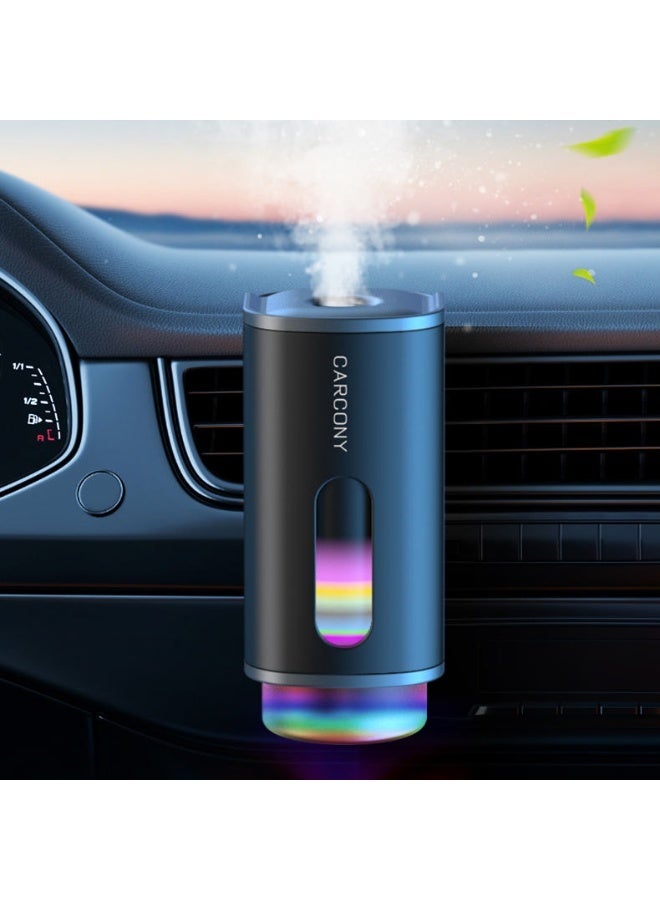 Smarties AE Smart Car Aroma Diffuser, Rechargeable Electric Car Air Freshener with Ambient RGB Lighting, Aluminum Alloy USB Car Perfume Diffuser with Auto On/Off Sensor, Vent Clip - Image 4