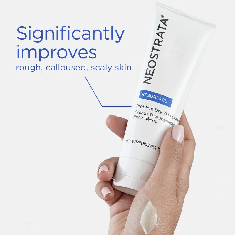 NEOSTRATA Problem Dry Skin Cream Severe Dry Skin Treatment with AHA/PHA + Vitamin E For Face & Body Fragrance-Free, 100 g. - Image 3