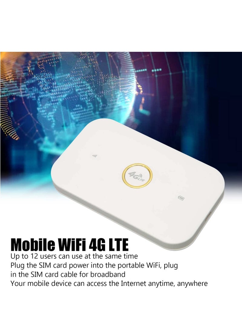 Arabest - Mobile Hotspot, 4G LTE Wireless Portable Mobile WiFi Hotspot, Mobile Hotspot Router Connect Up to 12 Devices, Support Dynamic Static IP, Esim, Soft Sim, Gps, Virtual Network Card - Image 1
