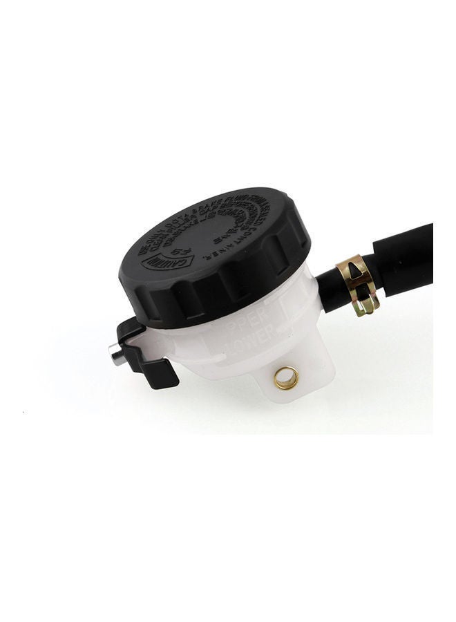 NIBEMINENT Motorcycle Brake Clutch Levers Master Cylinder Reservoir Set  - Image 3