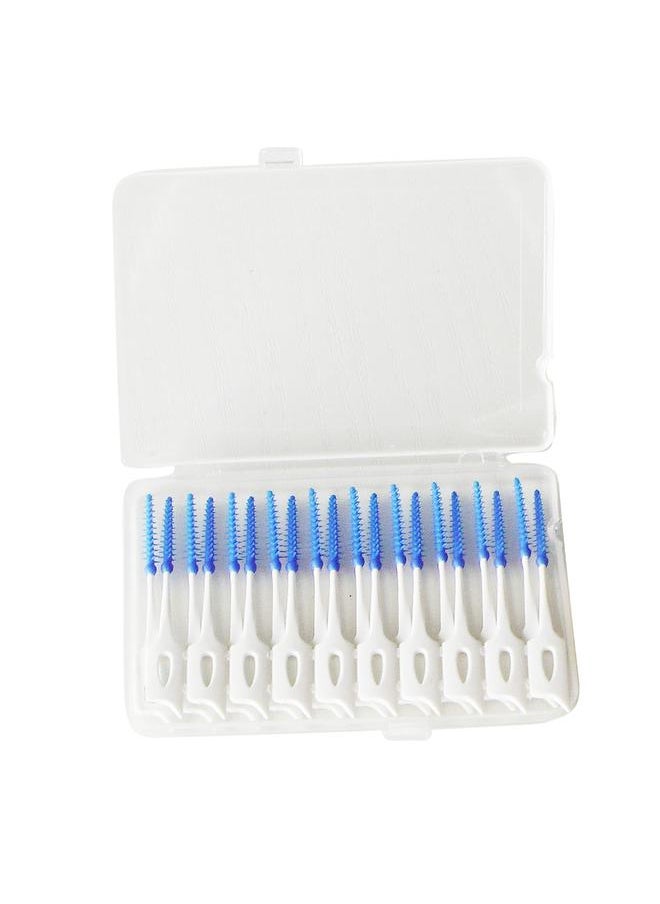 Thoraya - 40 Pcs Flexible Massage Toothpicks Soft Tooth Clean Toothpicks Oral Care Gum Stimulating Toothpicks - Image 1