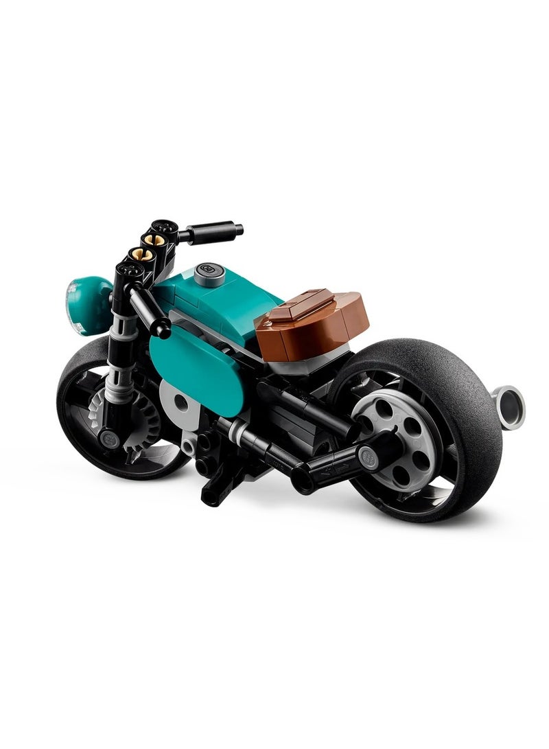 LEGO - 3 in 1 Vintage Motorcycle 128 Pieces - 31135 - Image 3