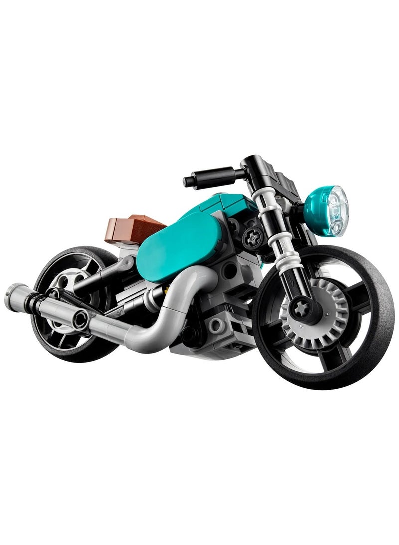 LEGO - 3 in 1 Vintage Motorcycle 128 Pieces - 31135 - Image 2