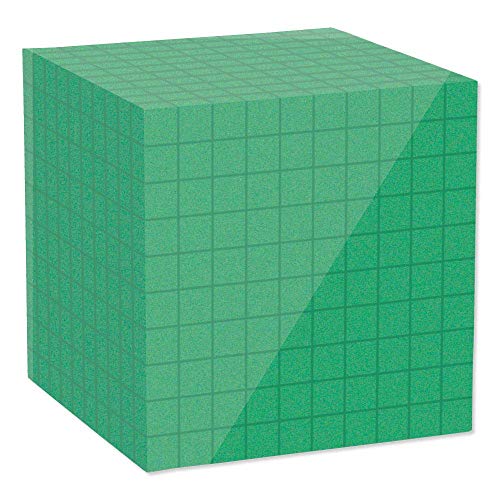 hand2mind Magnetic Demonstration Differentiated Base Ten Blocks Classroom Set, Magnetic Place Value Blocks, Counting Cubes for Kids Math, Base 10 Math Manipulatives Kindergarten Set (Set of 131) - Image 2