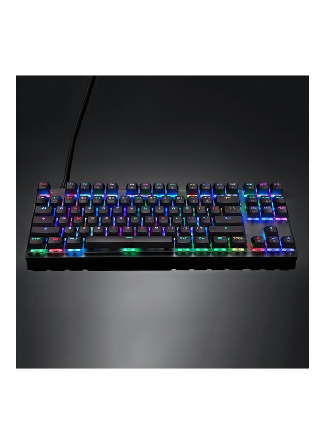 NIBEMINENT MOTOSPEED CK82 Mechanical 87 Keys RGB Gaming Keyboard with OUTMU Red Switch Multimedia N-key Rollover - wired  - Image 5