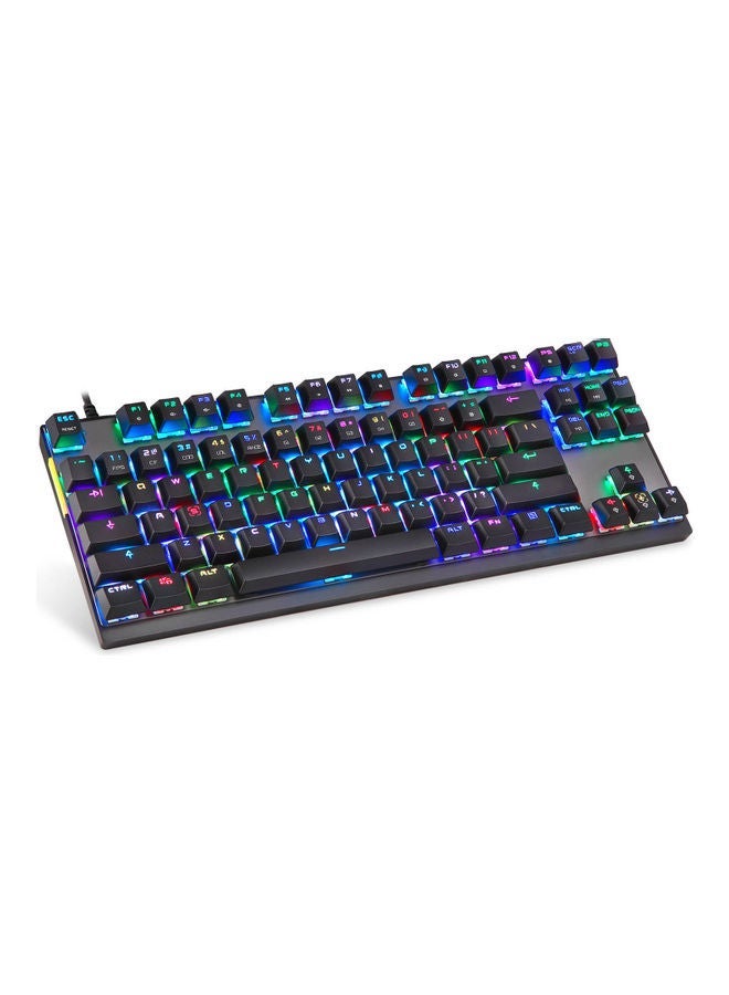 NIBEMINENT MOTOSPEED CK82 Mechanical 87 Keys RGB Gaming Keyboard with OUTMU Red Switch Multimedia N-key Rollover - wired  - Image 4