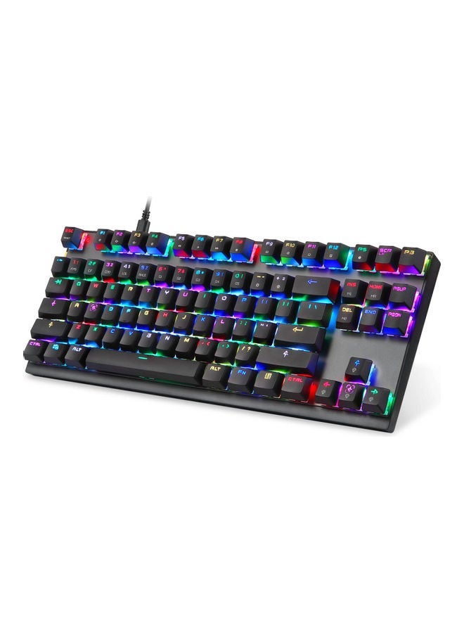 NIBEMINENT MOTOSPEED CK82 Mechanical 87 Keys RGB Gaming Keyboard with OUTMU Red Switch Multimedia N-key Rollover - wired  - Image 2