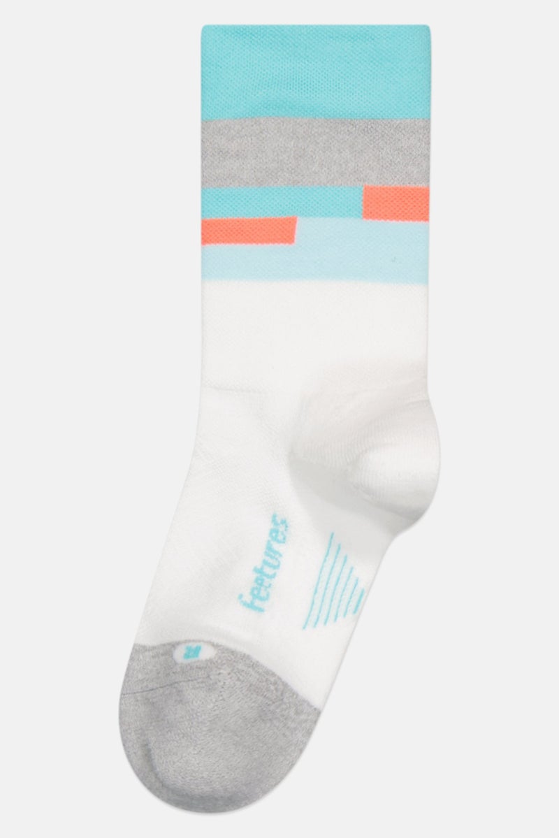Feetures Kids Boy 1 Pair Brand Logo Crew Socks, Multicolor - Image 1
